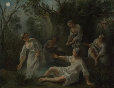 As quatro horas do dia: noite, c. 1740 de Nicolas Lancret
