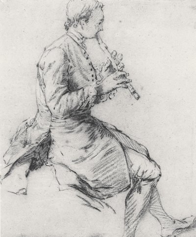 O gravador de Nicolas Lancret