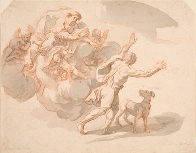 Deus amaldiçoa Caim de Nicolas Loir