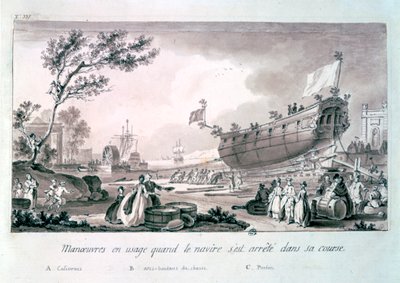 Sem título, c1750-1810 de Nicolas Marie Ozanne