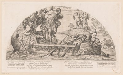 Ulisses desafia os cantos das sereias Histórias da Odisseia (título da série) de Nicolas Mignard
