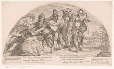 Perseus beheads Medusa
Contos da Odisseia (título da série) de Nicolas Mignard