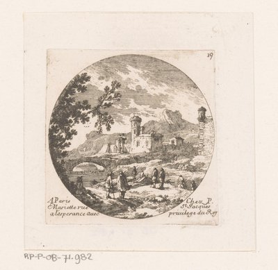 Ponte no prédio com torre de Nicolas Perelle
