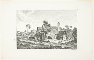 Paisagem, do Segundo Caderno de Paisagem de Nicolas Perignon