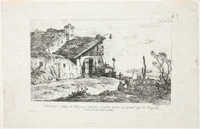 Paisagem, de Deuxieme Cahier de Paysage de Nicolas Perignon
