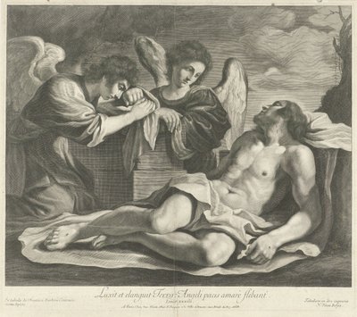 Lamentação de Cristo pelos anjos de Nicolas Pitau (I)