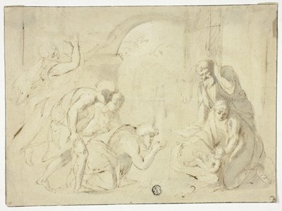 Adoração dos Pastores de Nicolas Poussin