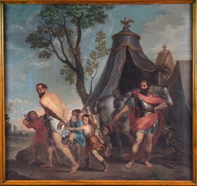 Camilo e o mestre-escola de Falerii de Nicolas Poussin