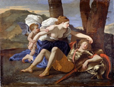 Rinaldo e Armida de Nicolas Poussin