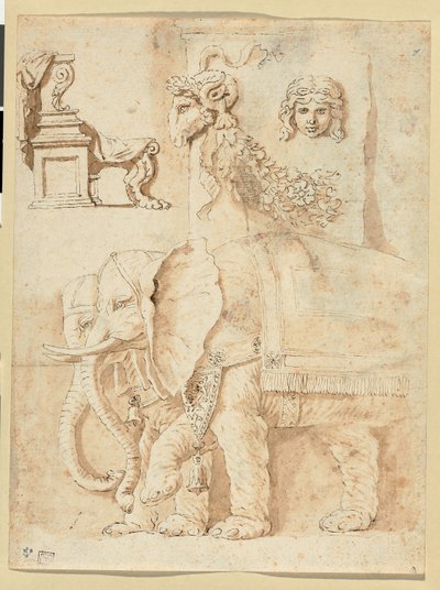 Estudos sobre Andrea Mantegna, Giulio Romano e a Antiguidade de Nicolas Poussin