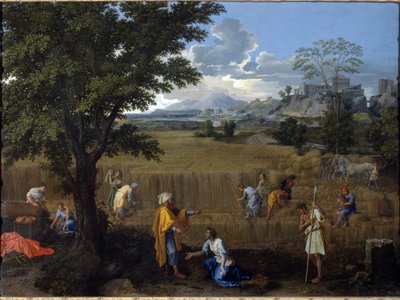Summer ou Ruth e Boaz de Nicolas Poussin