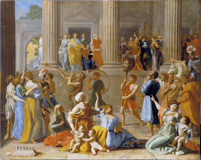O triunfo de Davi de Nicolas Poussin