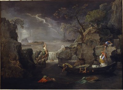 Inverno ou dilúvio de Nicolas Poussin