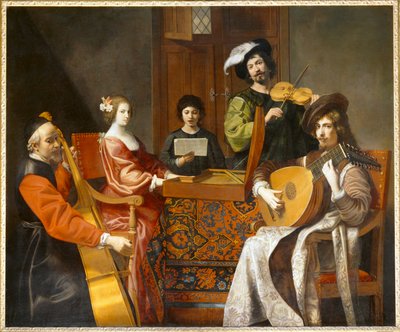 Le Concert - O concerto ... de Nicolas Tournier