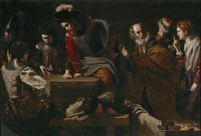 A negação de São Pedro, ca 1625 de Nicolas Tournier