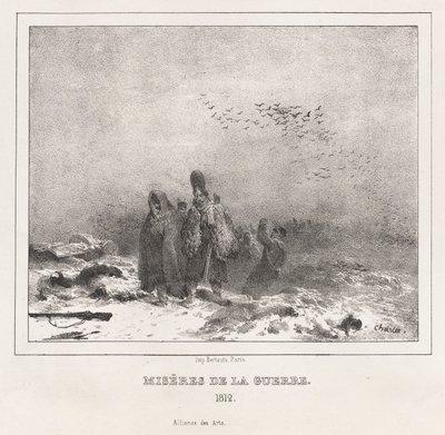 Alfabeto moral e filosófico para o uso de crianças pequenas e grandes: misérias da guerra 1812, 18 de Nicolas Toussaint Charlet