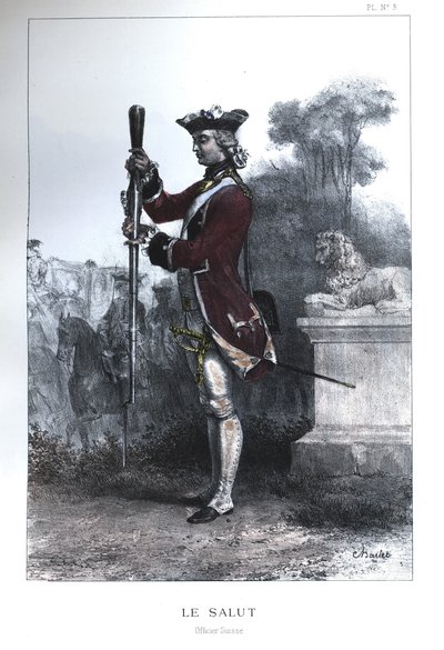 Oficial da Guarda Suíça de Nicolas Toussaint Charlet