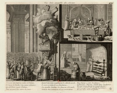 Vidas muito críveis dos monges, c. 1789. de Nicolas Walkcheim