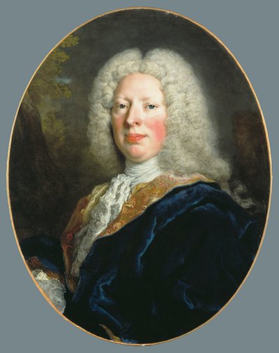 Frederick Augustus, Conde Rutowski, c.1729 (óleo sobre tela) de Nicolas de Largillière