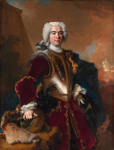 André François Ligas de Theys dHerculais 1692-1779, 1727. de Nicolas de Largillière