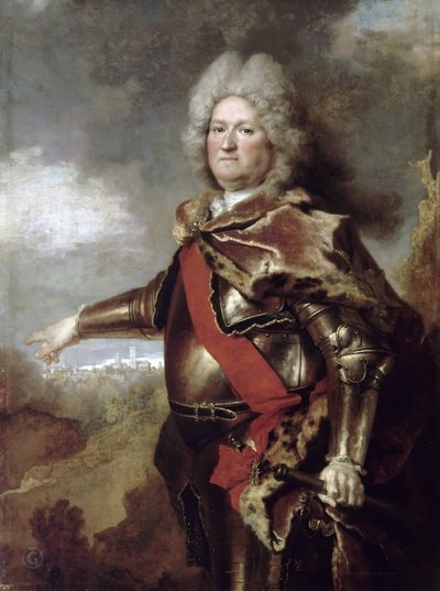Antoine Le Prestre, conde de Puy-Vauban (1654-1731), governador de Béthune de Nicolas de Largillière