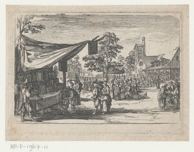 Cena do mercado de Nicolas de Son