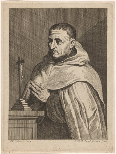 Retrato de uma Carmelita (título sobre o objecto) de Nicolas van den Bergh