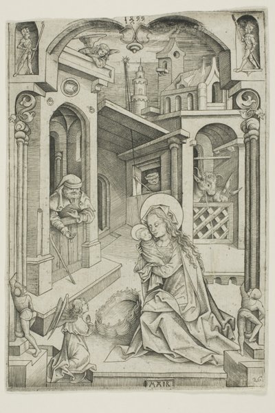 A Natividade de Nicolaus Alexander Mair von Landshut