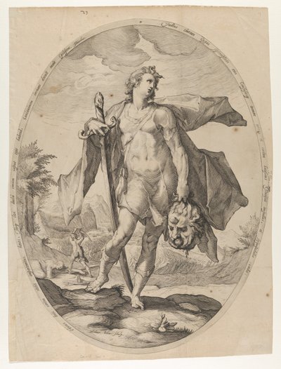 David de Heroes and Heroines of the Old Testament, ca. 1597., c. 1597. de Nicolaus Braeu