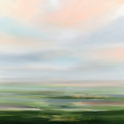 Horizonte Verde Suave de Nicole Walsh