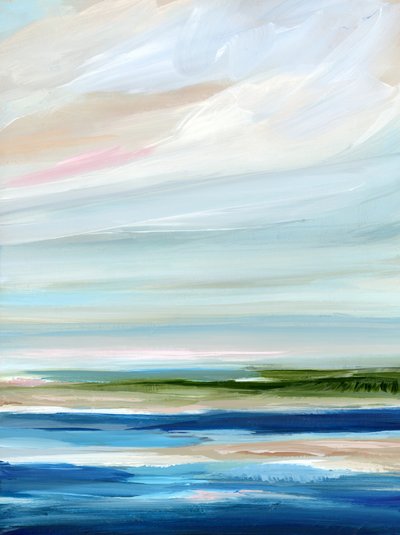 Paisagem marítima de horizonte suave de Nicole Walsh