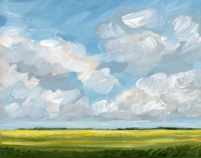 Campo Amarelo do Céu Imenso de Nicole Walsh