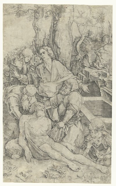 Sepultamento de Cristo de Nicoletto da Modena (attributed to)