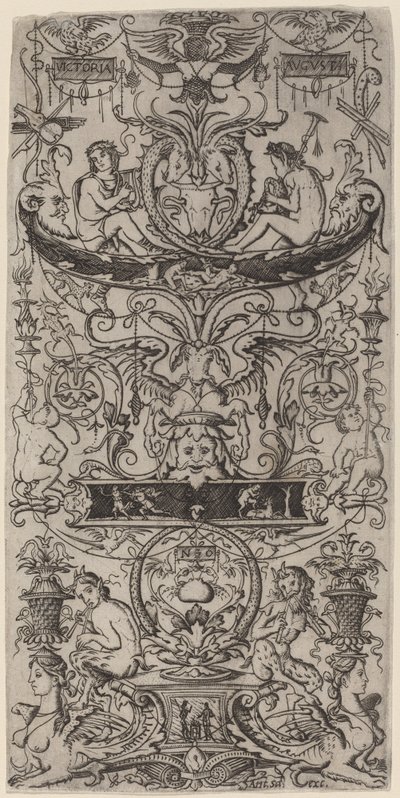 Painel Ornamental: Victoria Augusta de Nicoletto da Modena