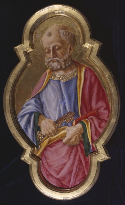 São Pedro, c.1480-85 de Nicolo di Maestro Antonio dAncona