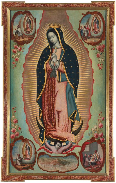 Virgem de Guadalupe de Nicolás Enríquez