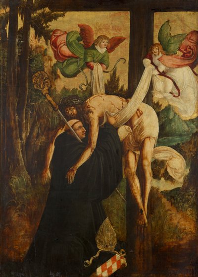 Visão des hl. Bernardo de Niederösterreichischer Maler (Umkreis Meister von Pulkau)