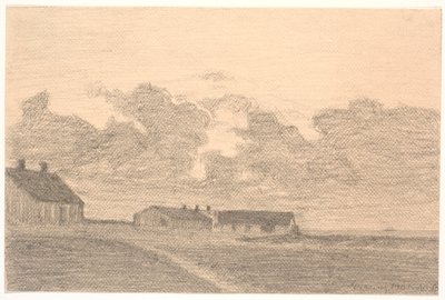 A antiga casa de hóspedes em Ferring de Niels Jakob Jakobsen Bjerre