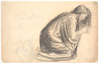 Maria ajoelhada de Niels Larsen Stevns