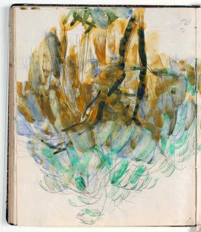 Estudo de arbustos de Niels Larsen Stevns