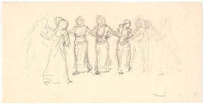 Mulheres gregas dançantes de Niels Skovgaard
