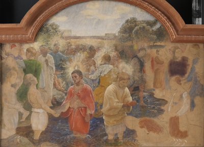 Batismo no Pentecostes de Niels Skovgaard