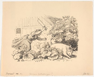 O porco de Niels Skovgaard
