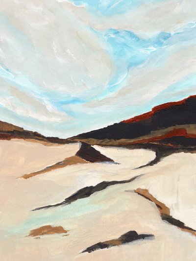 Paisagem desértica abstrata de Nikita Jariwala