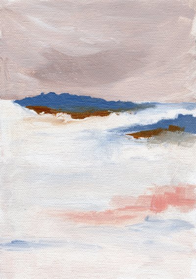 Horizonte sereno em tons pastel de Nikita Jariwala