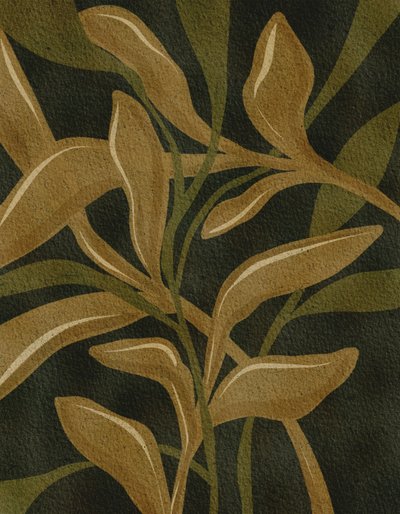 Folhagem verde-dourada de Nikita Jariwala