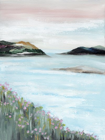 Flores serenas da costa de Nikita Jariwala
