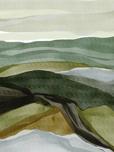 Paisagem verde serena de Nikita Jariwala