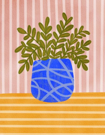 Planta de interior com cores vivas de Nikita Jariwala