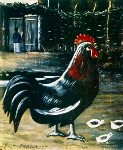 Cockerel de Niko Pirosmani